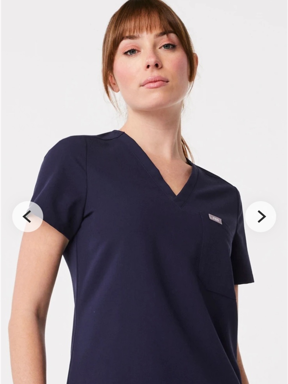 Figs Technical Collection in Deep Blue Nurse scrubs size large 2 piece set - Picture 14 of 14